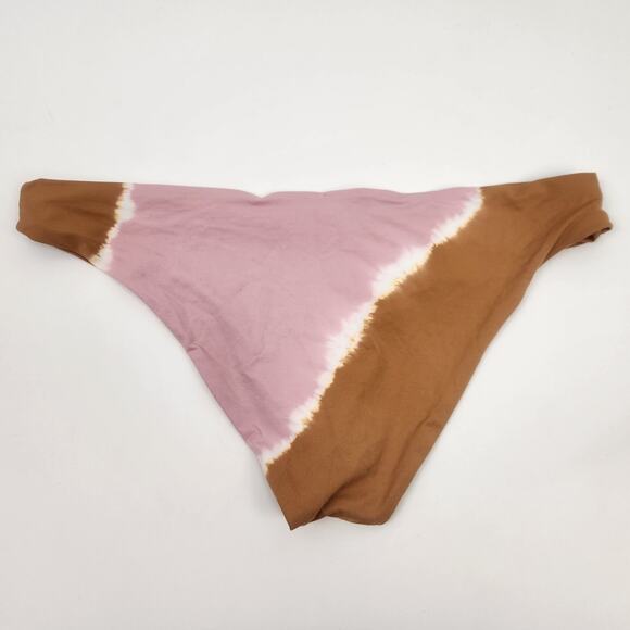 L*Space Sandy Bikini Bottom in Tie Dye Brown Pink Size Large - Picture 2 of 2